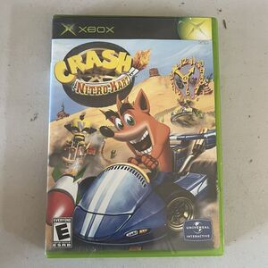 Crash Nitro Kart Microsoft Xbox Video Game 2003 Complete CIB No Scratches ￼